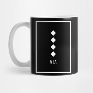 Via Geomantic Figure Mug